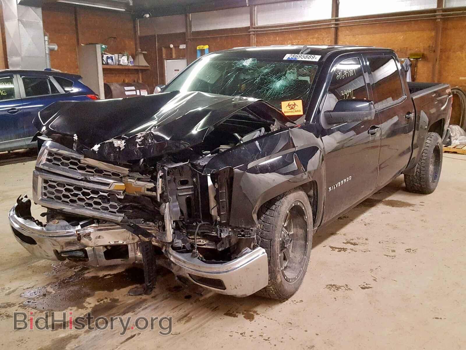 2014 CHEVROLET SILVERADO - VIN: 3GCUKREC9EG558970 - Фото 2