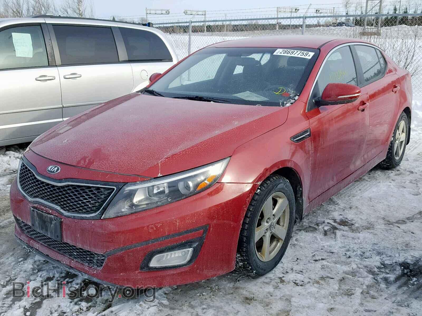 2014 KIA OPTIMA - VIN: KNAGM4A76E5512231 - Фото 2