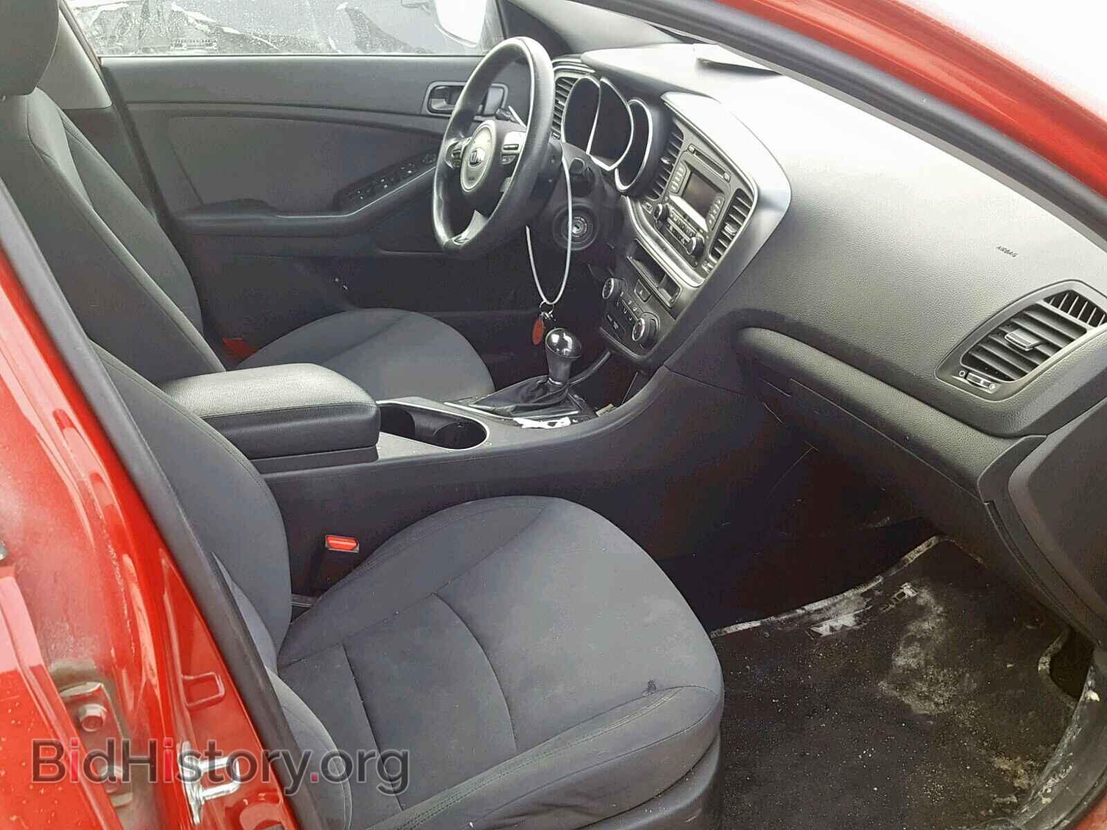 2014 KIA OPTIMA - VIN: KNAGM4A76E5512231 - Фото 5