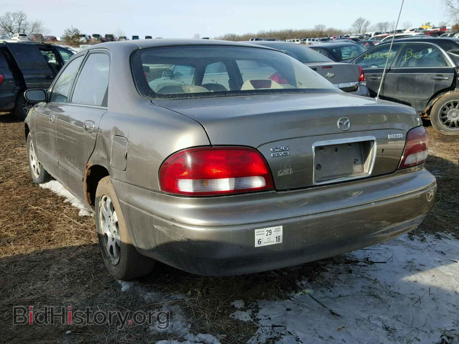 1999 MAZDA 626 - VIN: 1YVGF2205X5901865 - Фото 3
