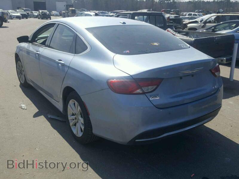 2015 Chrysler 200 (VIN 1C3CCCAB0FN666815) — фото 3 из 10
