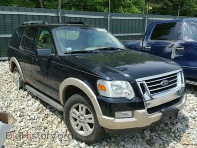 2009 Ford EXPLORER EXPLORER E, black — VIN 1FMEU74E09UA31498, Copart