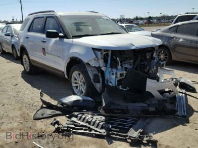 2016 Ford EXPLORER, white — VIN 1FM5K8B81GGD06381, Copart