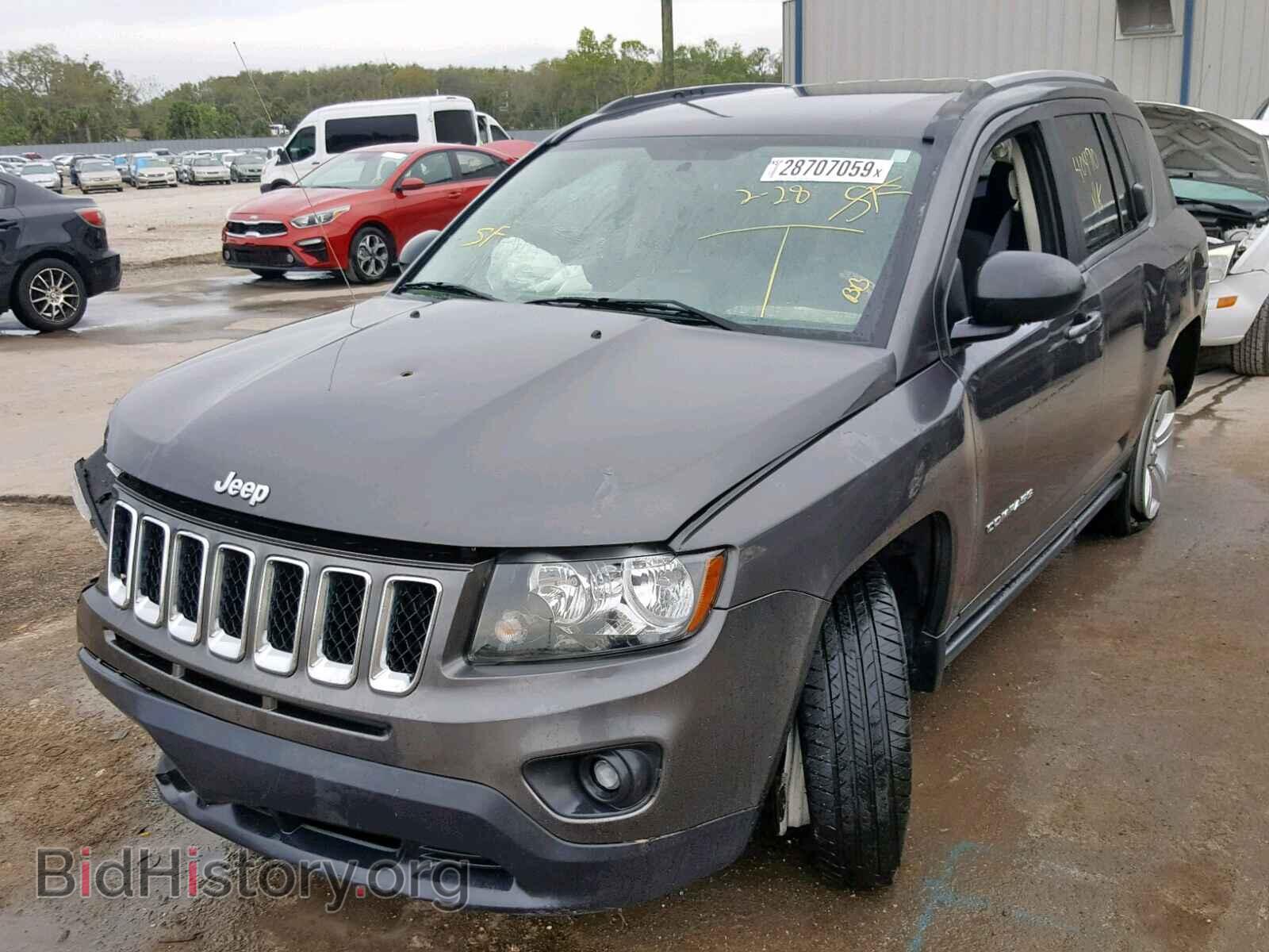2016 JEEP COMPASS SP - VIN: 1C4NJCBA8GD560118 - Фото 2