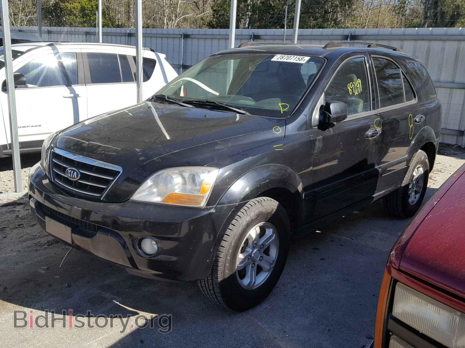 2008 KIA SORENTO - VIN: KNDJD736185805666 - Фото 2