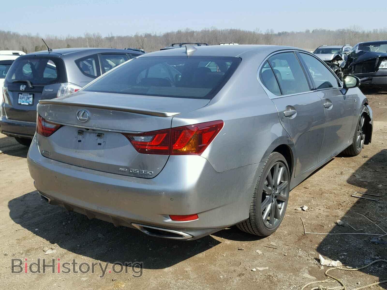 2015 LEXUS GS350 - VIN: JTHCE1BLXFA009821 - Фото 4