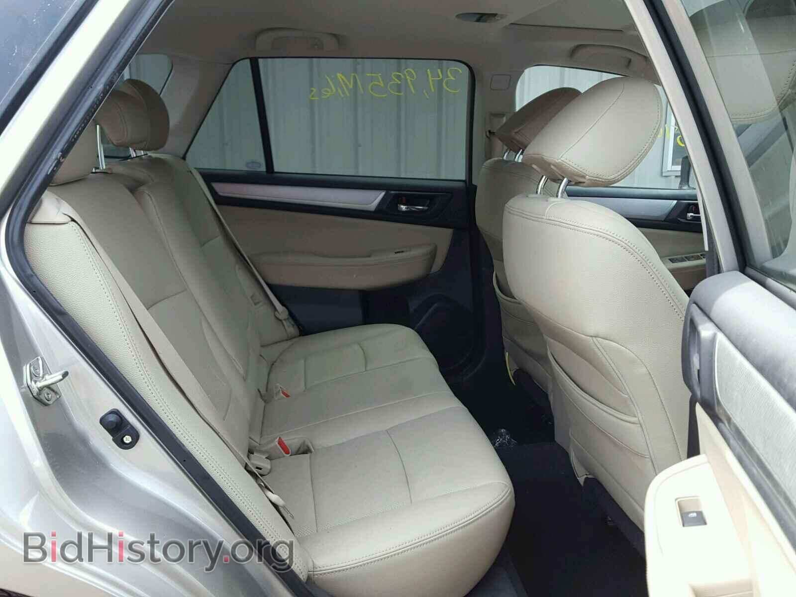 2016 SUBARU OUTBACK - VIN: 4S4BSAHC0G3264816 - Фото 6
