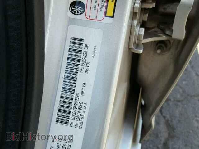 2010 CHRYSLER SEBRING - VIN: 1C3CC4FBXAN223837 - Фото 10