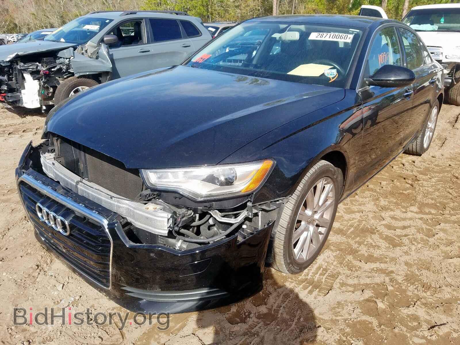 2013 AUDI A6 - VIN: WAUDFAFC5DN106523 - Фото 2