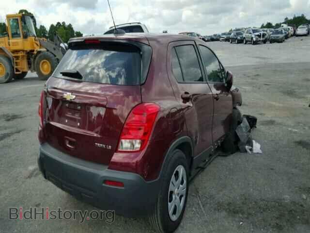 2016 CHEVROLET TRAX - VIN: 3GNCJKSB5GL240377 - Фото 4