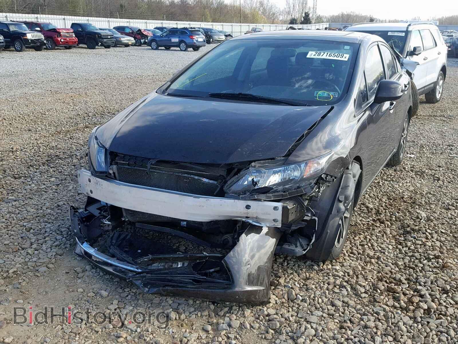 2013 HONDA CIVIC - VIN: 2HGFB2F99DH554632 - Photo 2