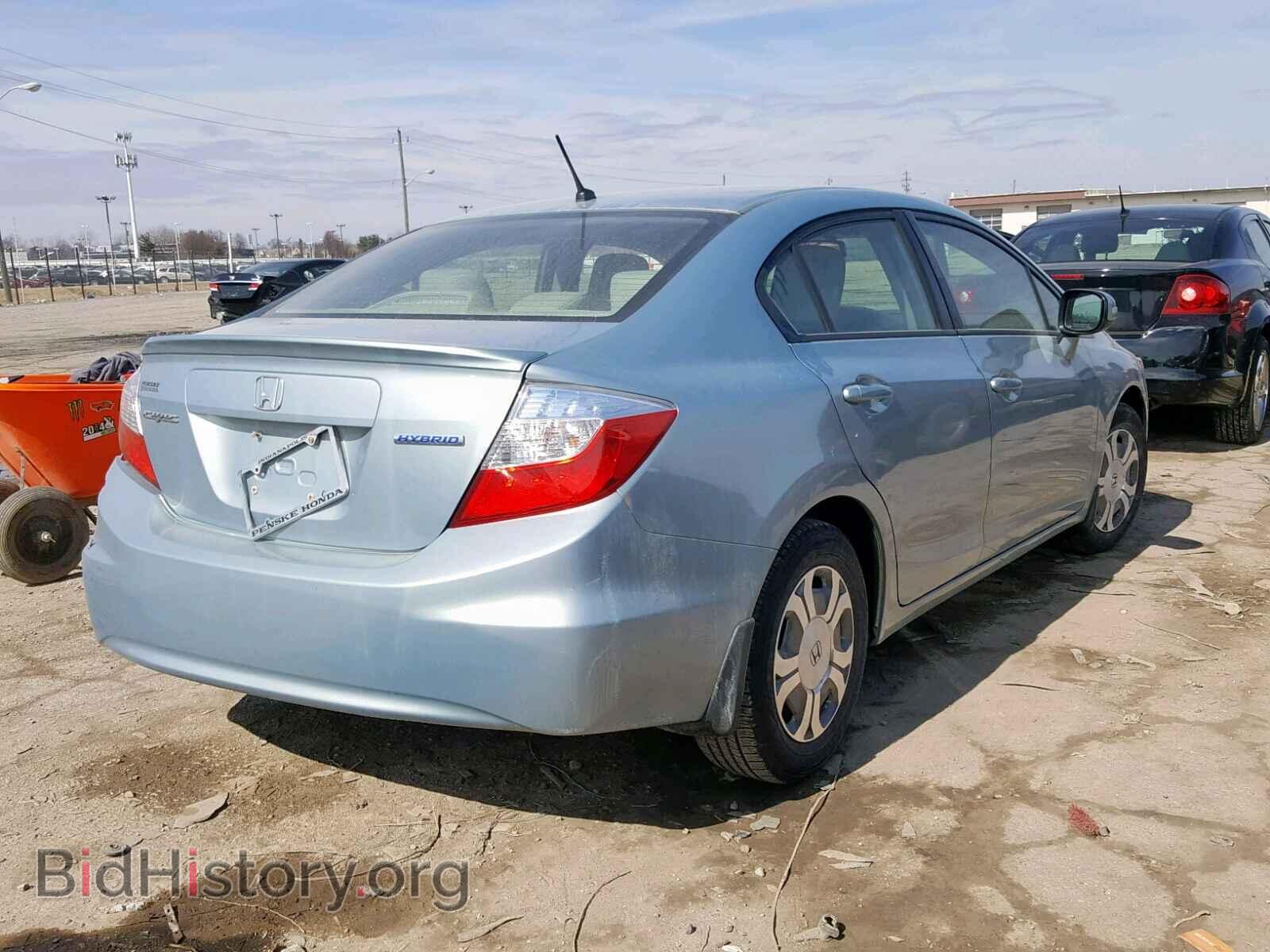 2012 HONDA CIVIC - VIN: JHMFB4F35CS007739 - Photo 4