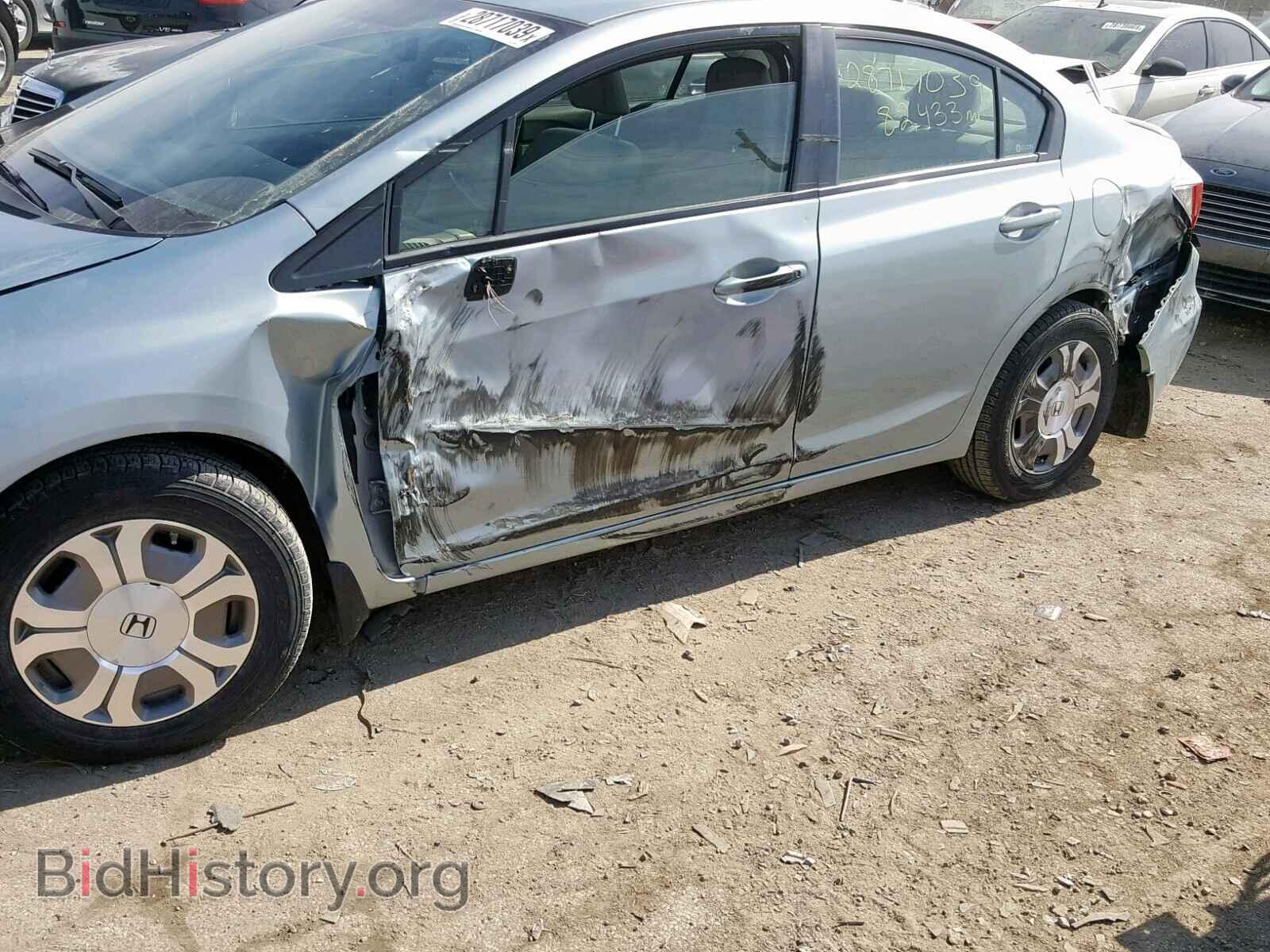 2012 HONDA CIVIC - VIN: JHMFB4F35CS007739 - Photo 9