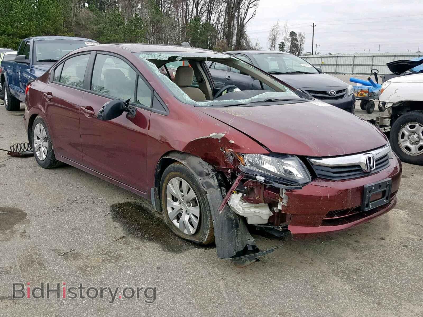 Photo 2HGFB2F51CH604578 - HONDA CIVIC LX 2012