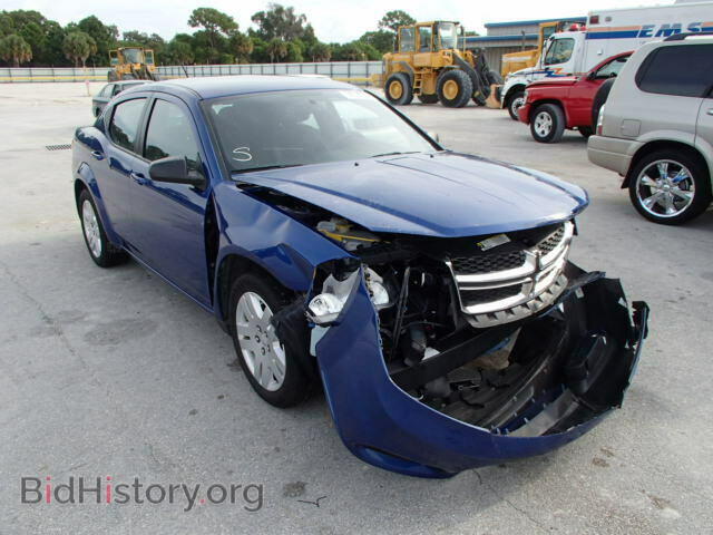 Фотография 1C3CDZAB6DN650874 - DODGE AVENGER 2013