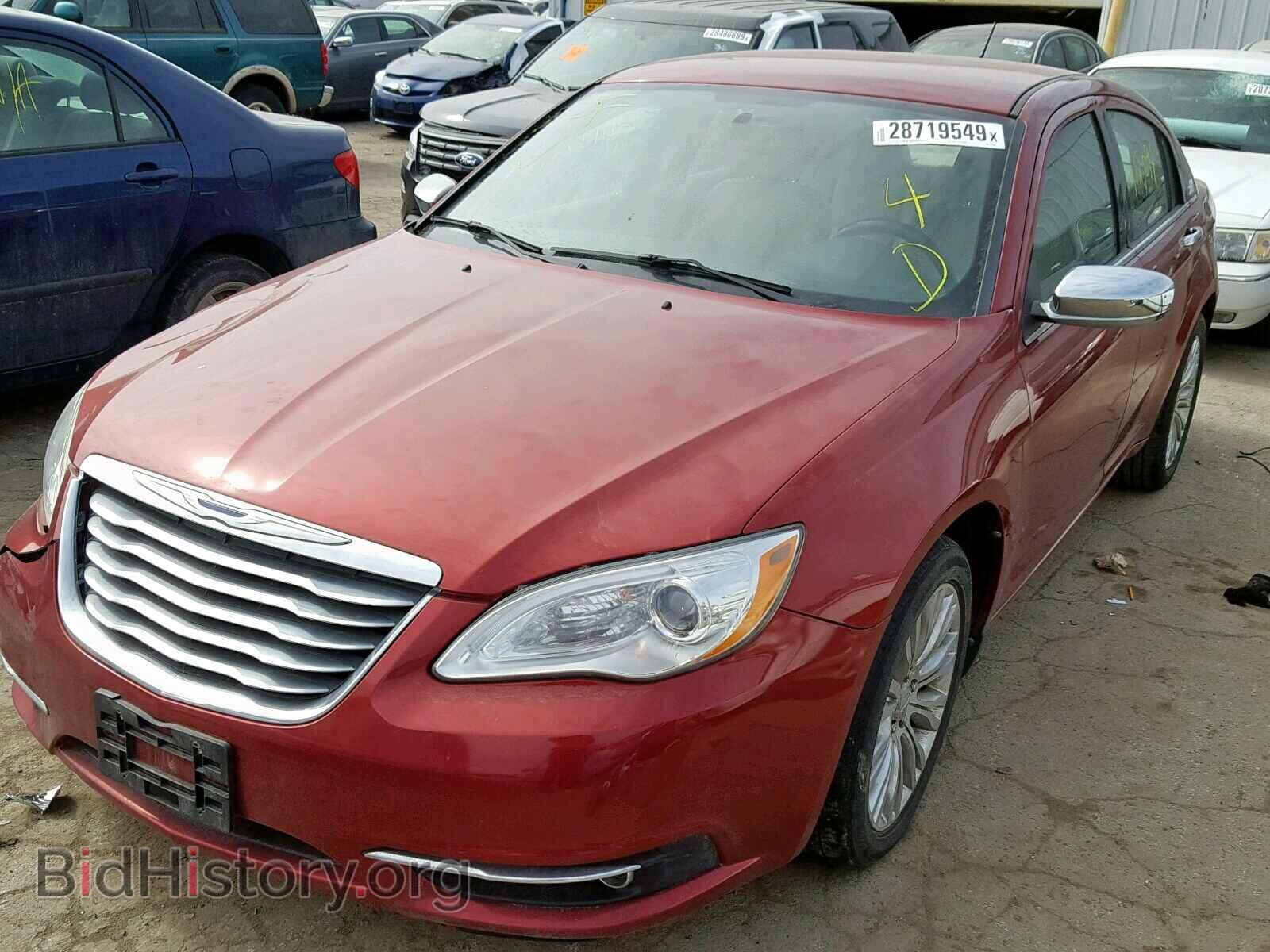 2012 CHRYSLER 200 - VIN: 1C3CCBCG3CN123943 - Фото 2