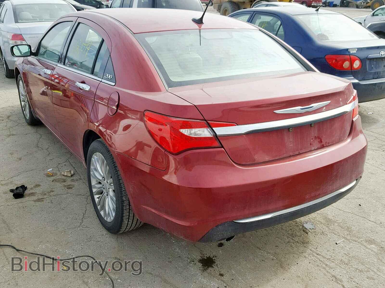 2012 CHRYSLER 200 - VIN: 1C3CCBCG3CN123943 - Фото 3