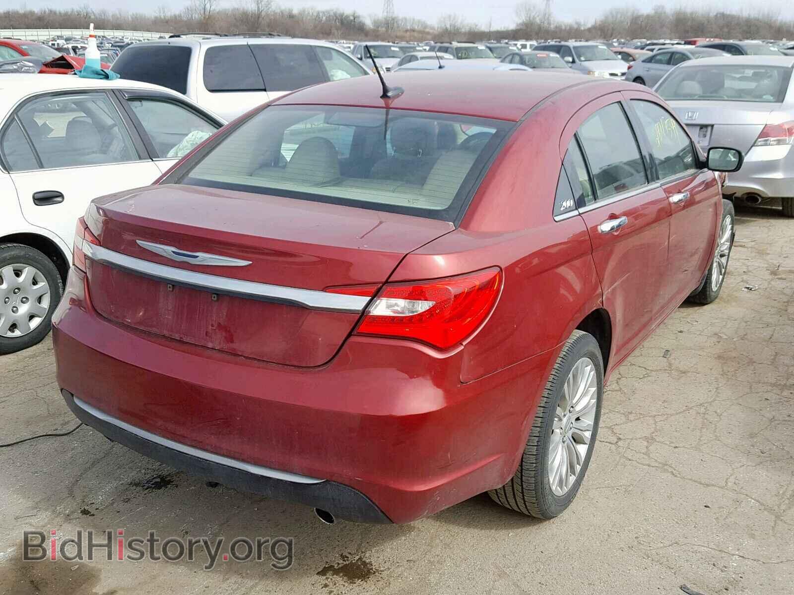 2012 CHRYSLER 200 - VIN: 1C3CCBCG3CN123943 - Фото 4