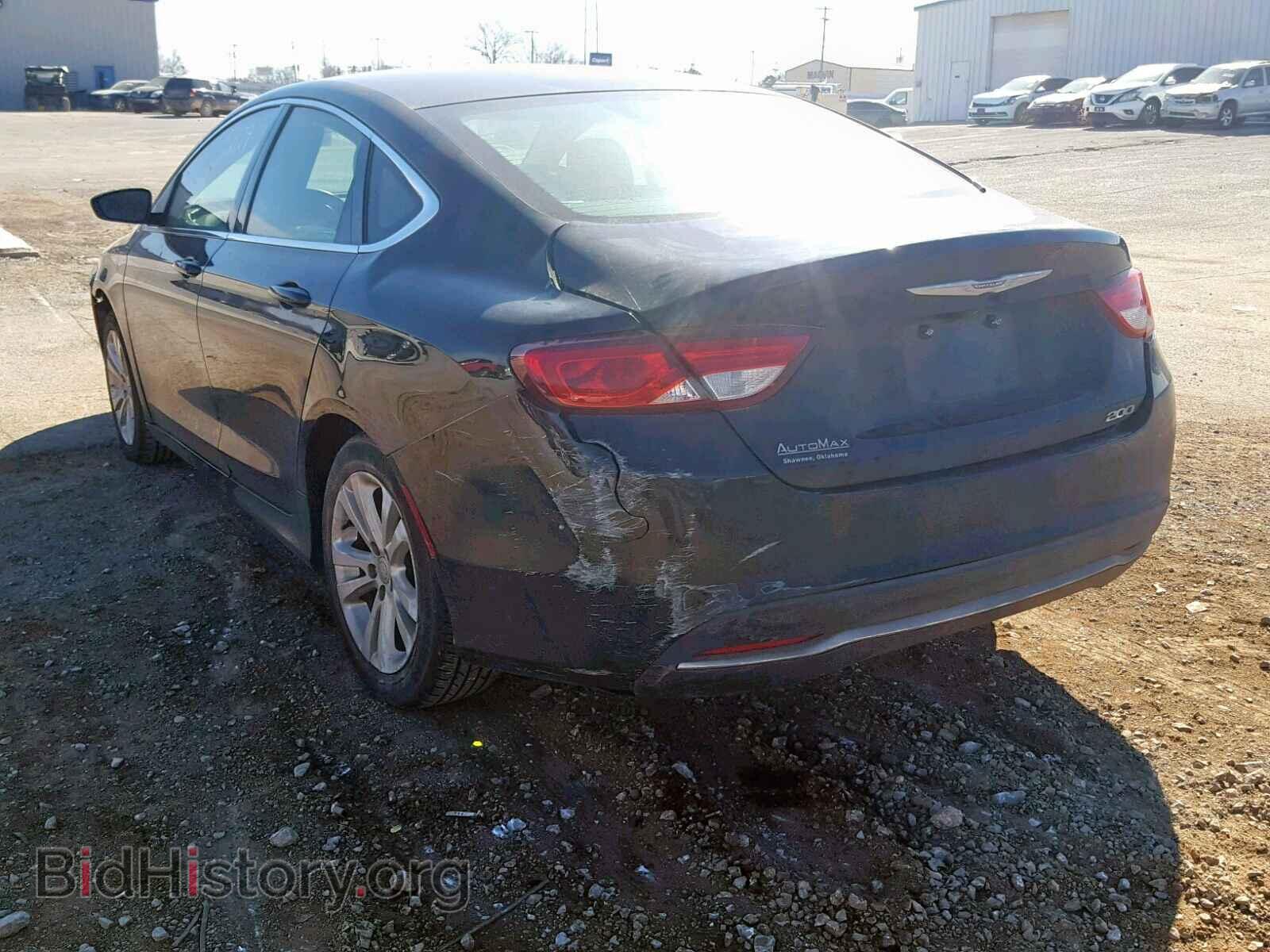 2016 CHRYSLER 200 - VIN: 1C3CCCAB2GN133088 - Фото 3