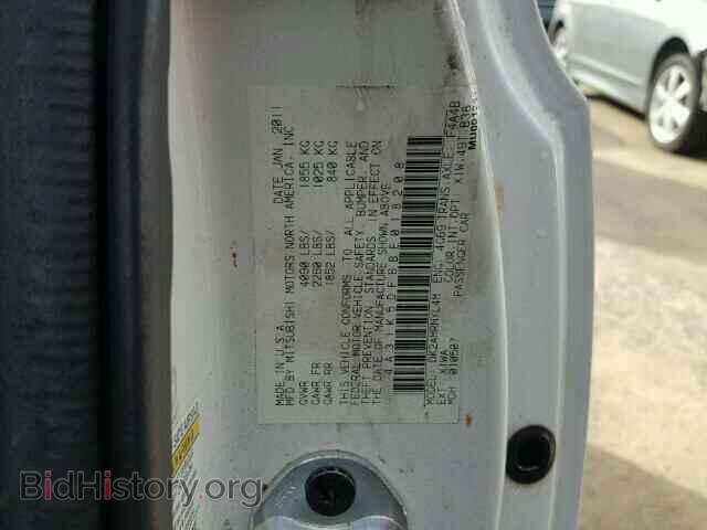 2011 MITSUBISHI ECLIPSE - VIN: 4A31K5DF6BE018208 - Фото 10