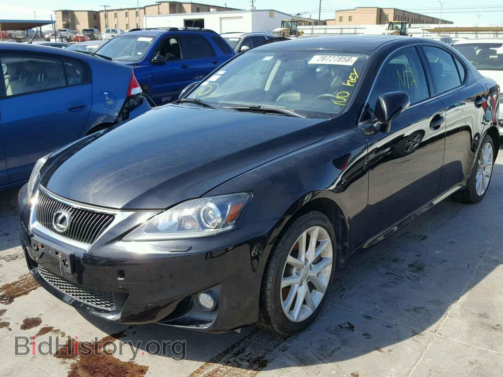 2011 LEXUS IS350 - VIN: JTHCE5C23B5001768 - Фото 2