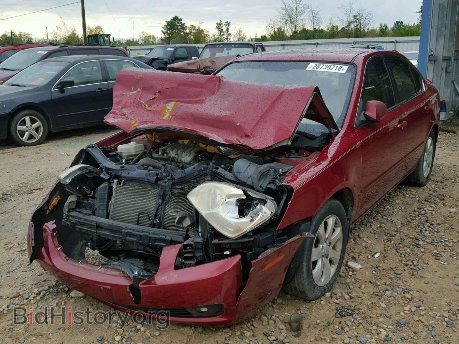 2008 KIA OPTIMA - VIN: KNAGE124585221823 - Фото 2