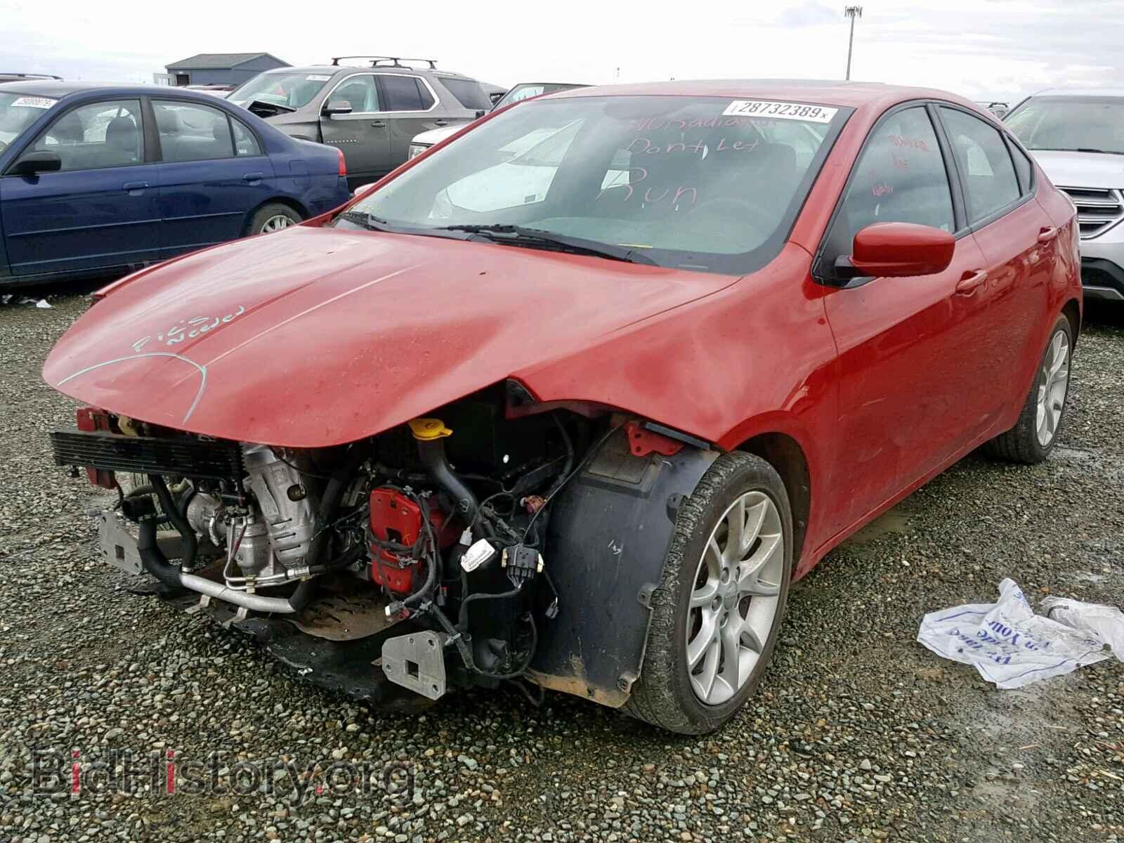 2013 DODGE DART - VIN: 1C3CDFBAXDD209002 - Фото 2