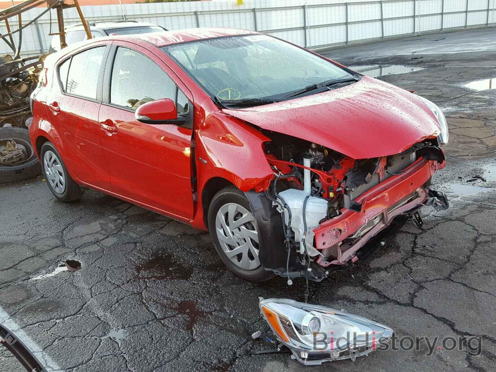 Фотография JTDKDTB37G1134529 - TOYOTA PRIUS 2016