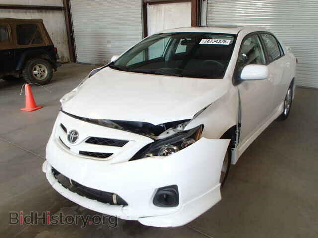 2011 TOYOTA COROLLA - VIN: 2T1BU4EE5BC624765 - Фото 2