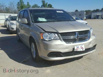 2016 Dodge CARAVAN Grand Cara, gold — VIN 2C4RDGCG4GR209433, Copart