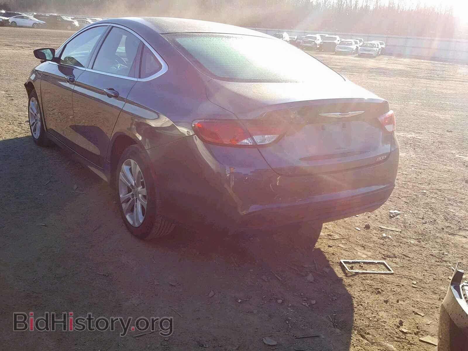 2016 CHRYSLER 200 - VIN: 1C3CCCFB2GN186026 - Фото 3