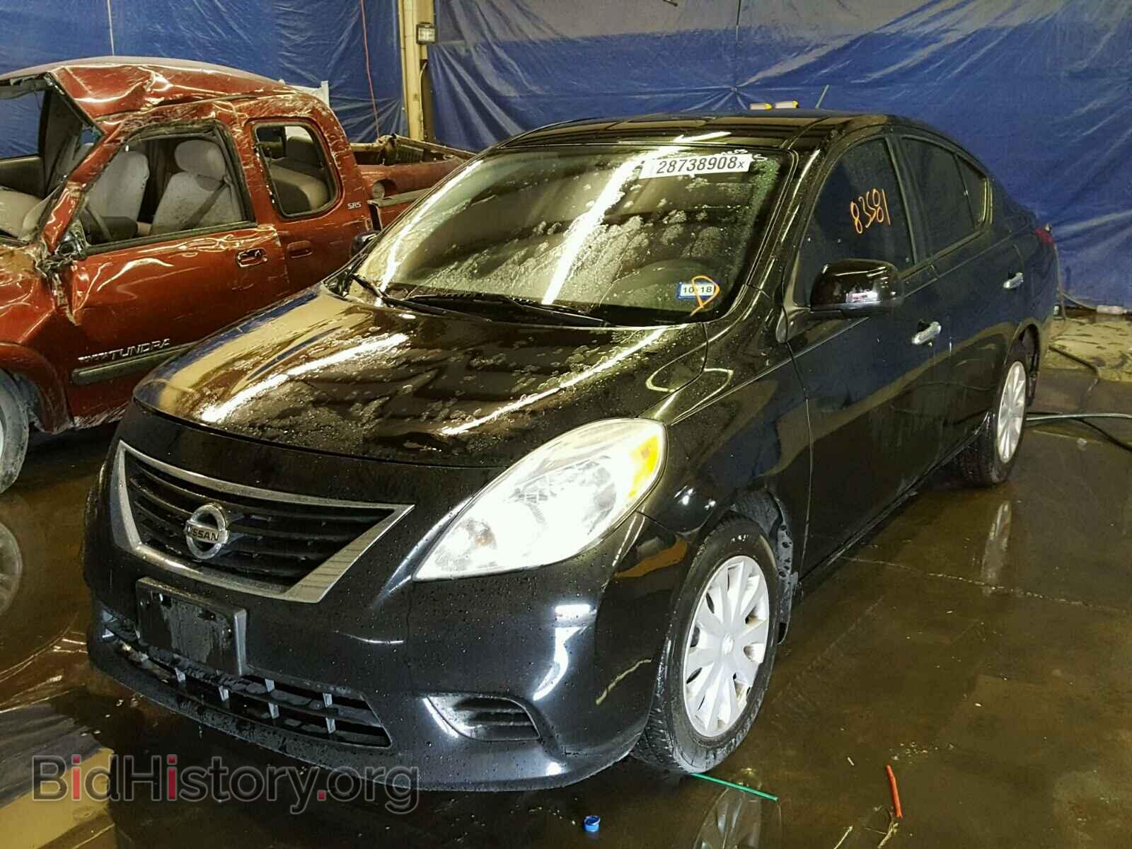 2012 NISSAN VERSA - VIN: 3N1CN7AP2CL891356 - Фото 2