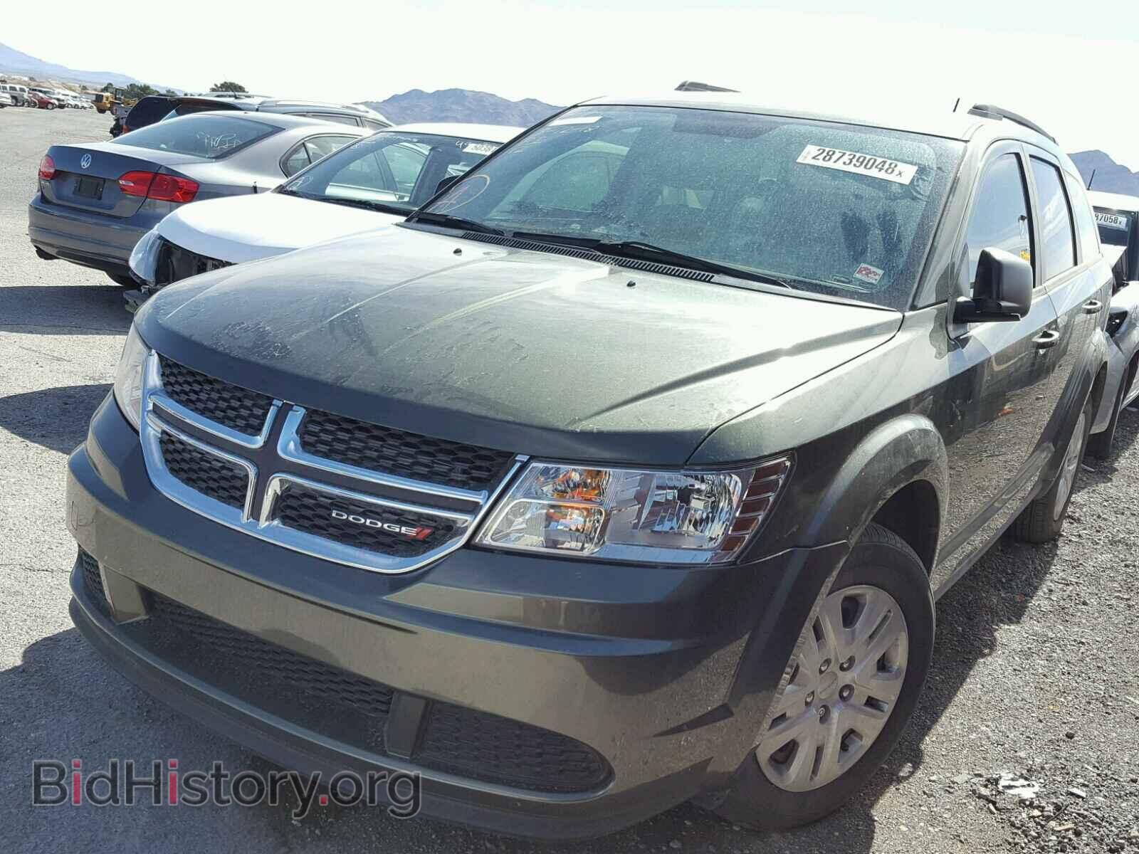 2016 DODGE JOURNEY - VIN: 3C4PDCAB5GT158822 - Фото 2