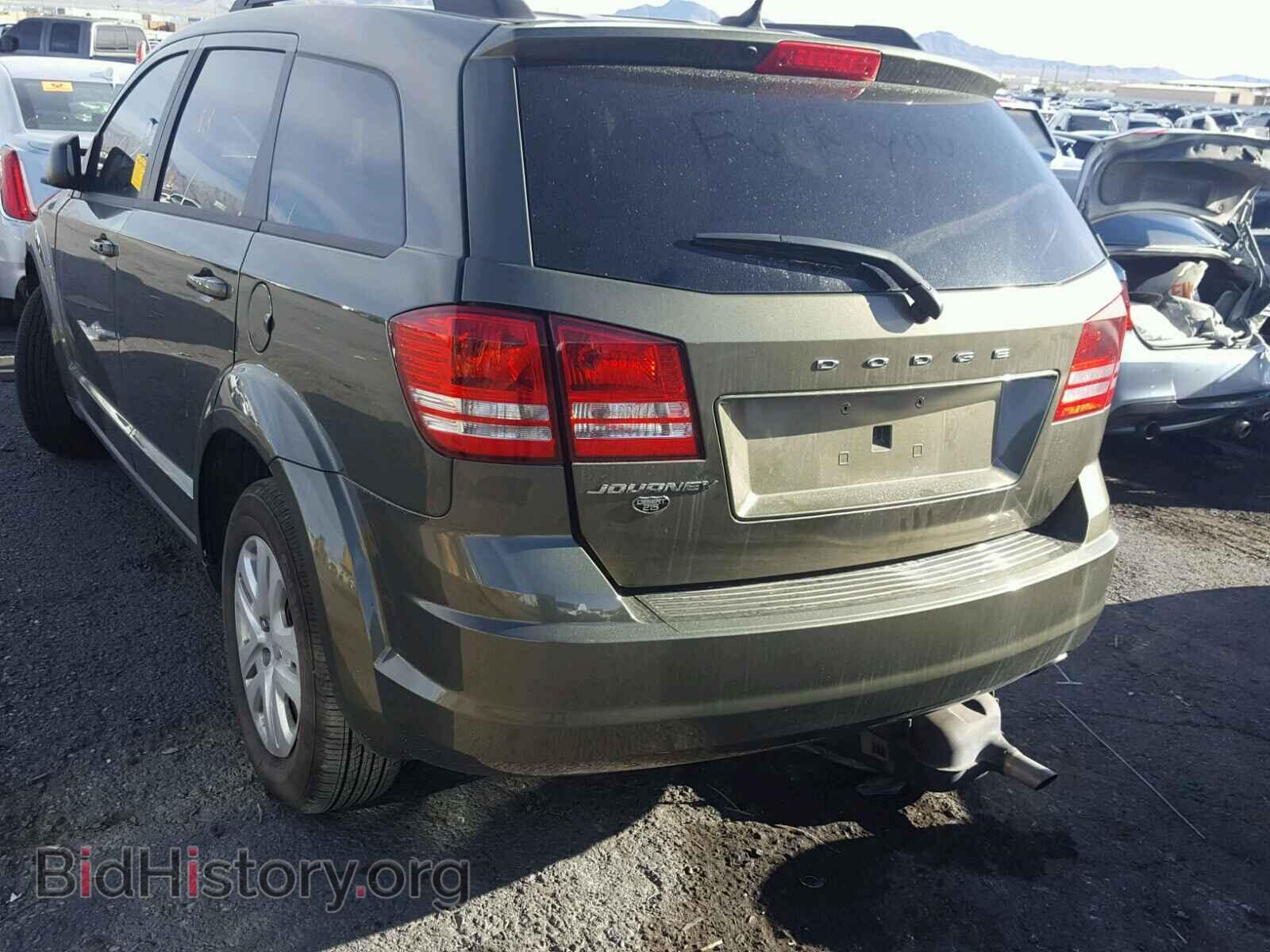 2016 DODGE JOURNEY - VIN: 3C4PDCAB5GT158822 - Фото 3