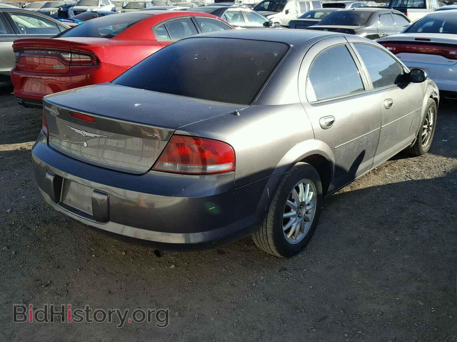 2004 CHRYSLER SEBRING - VIN: 1C3EL46X74N199134 - Фото 4