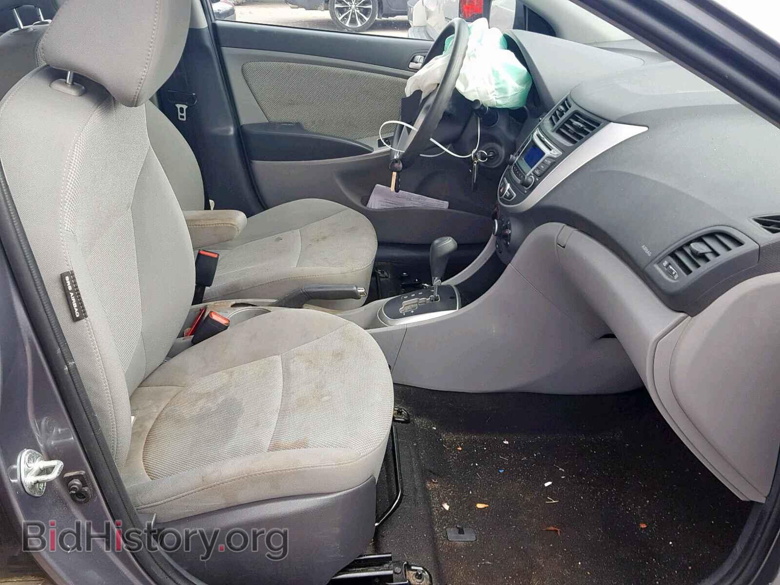 2014 HYUNDAI ACCENT - VIN: KMHCT4AE7EU755664 - Фото 5