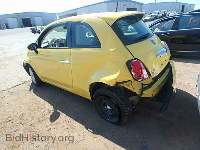 2014 FIAT 500 - VIN: 3C3CFFAR9ET267678 - Photo 3
