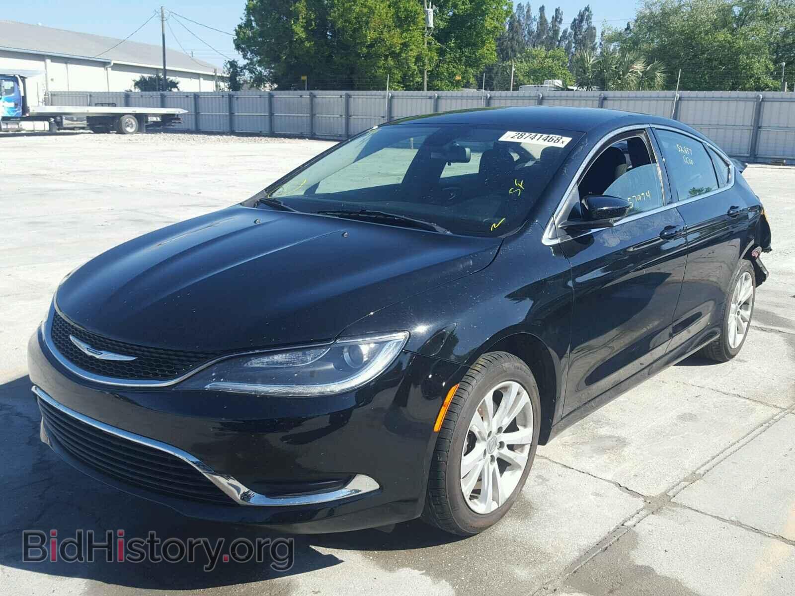 2015 CHRYSLER 200 - VIN: 1C3CCCAB2FN744673 - Фото 2