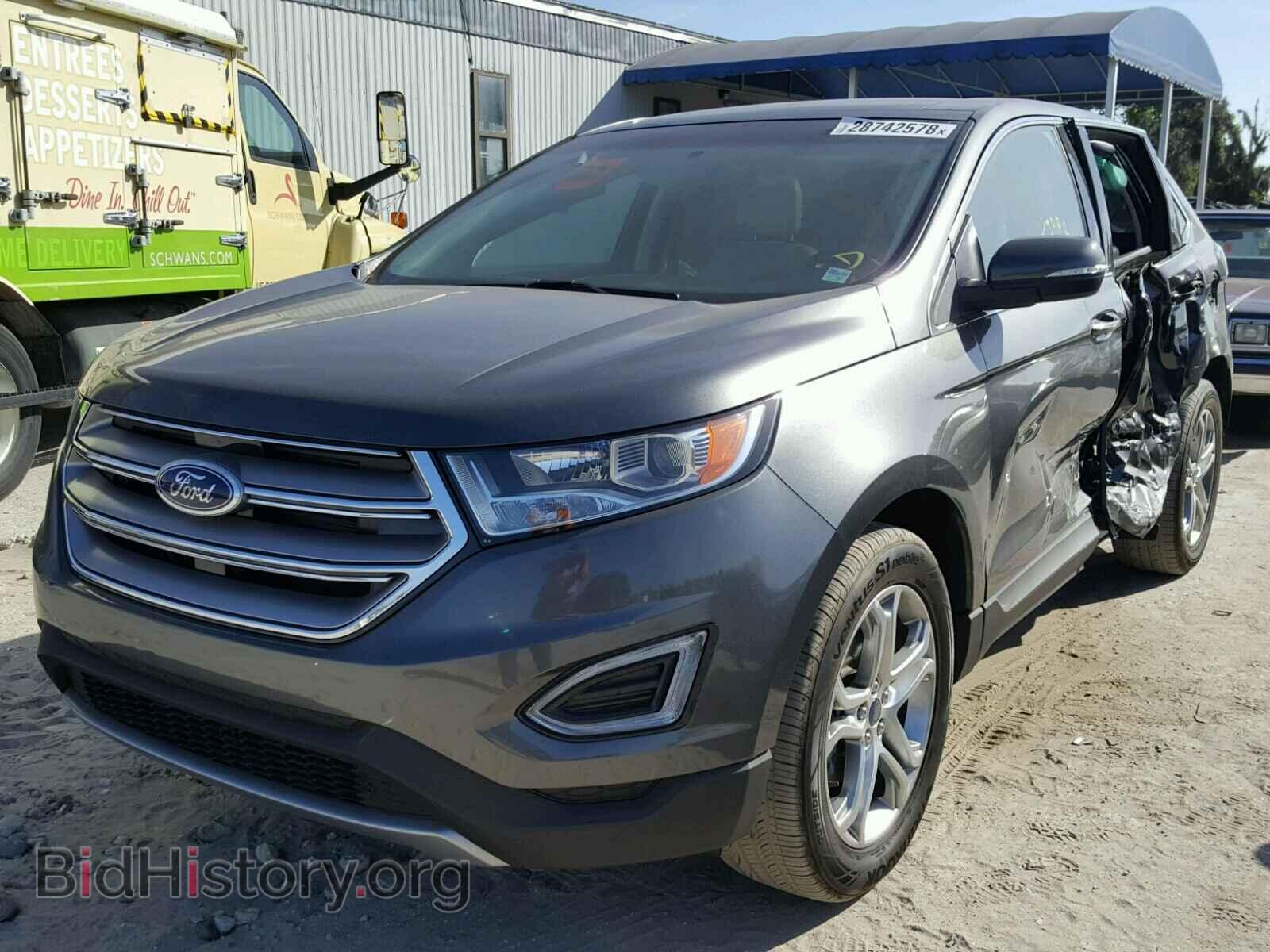 2017 FORD EDGE - VIN: 2FMPK3K90HBB11711 - Фото 2