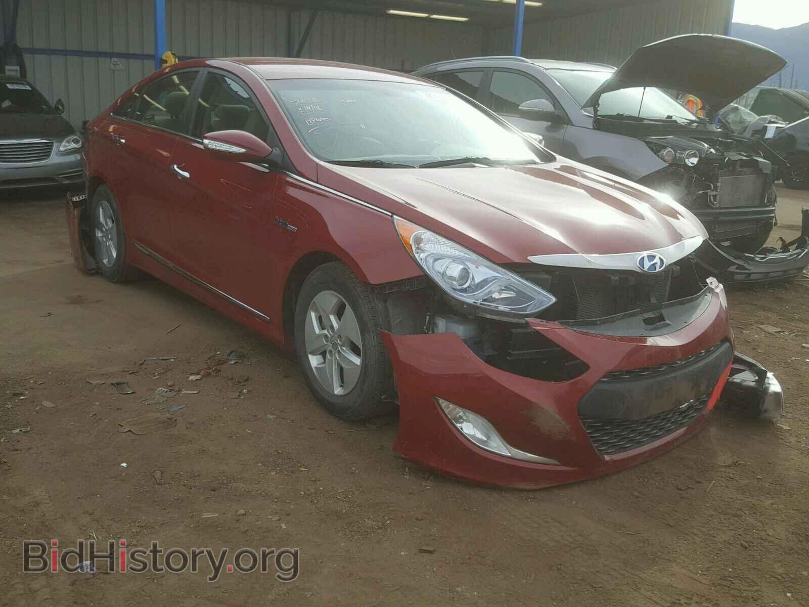 Photo KMHEC4A49CA039752 - HYUNDAI SONATA 2012