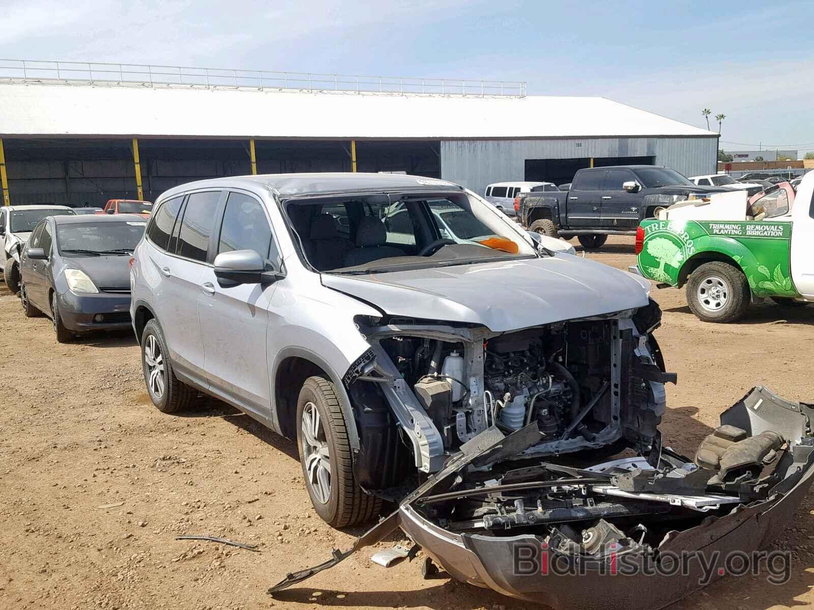 Photo 5FNYF6H42GB016580 - HONDA PILOT EX 2016