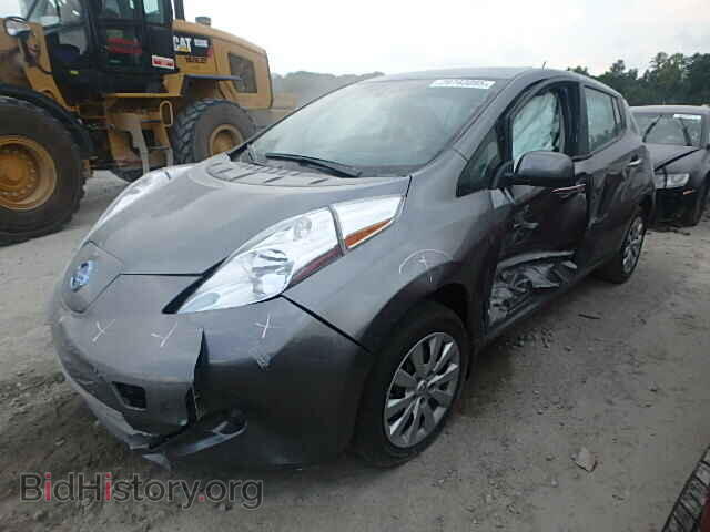 2015 NISSAN LEAF - VIN: 1N4AZ0CP2FC303989 - Фото 2