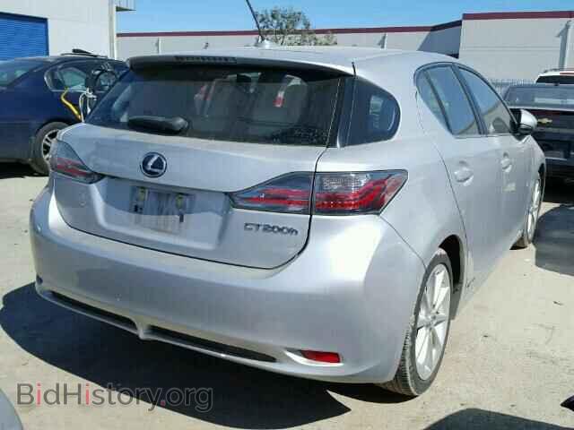 2011 LEXUS CT 200 - VIN: JTHKD5BH3B2015093 - Фото 4