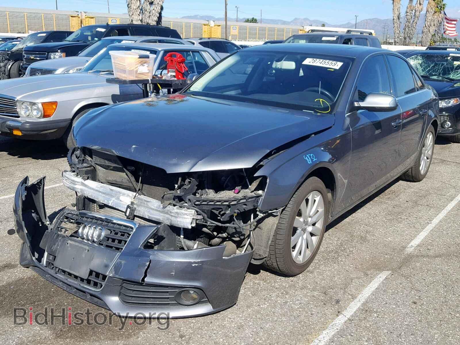 2012 AUDI A4 - VIN: WAUBFAFL7CN009183 - Photo 2