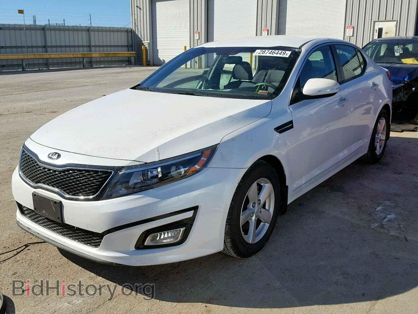 2015 KIA OPTIMA - VIN: KNAGM4A70F5583698 - Фото 2