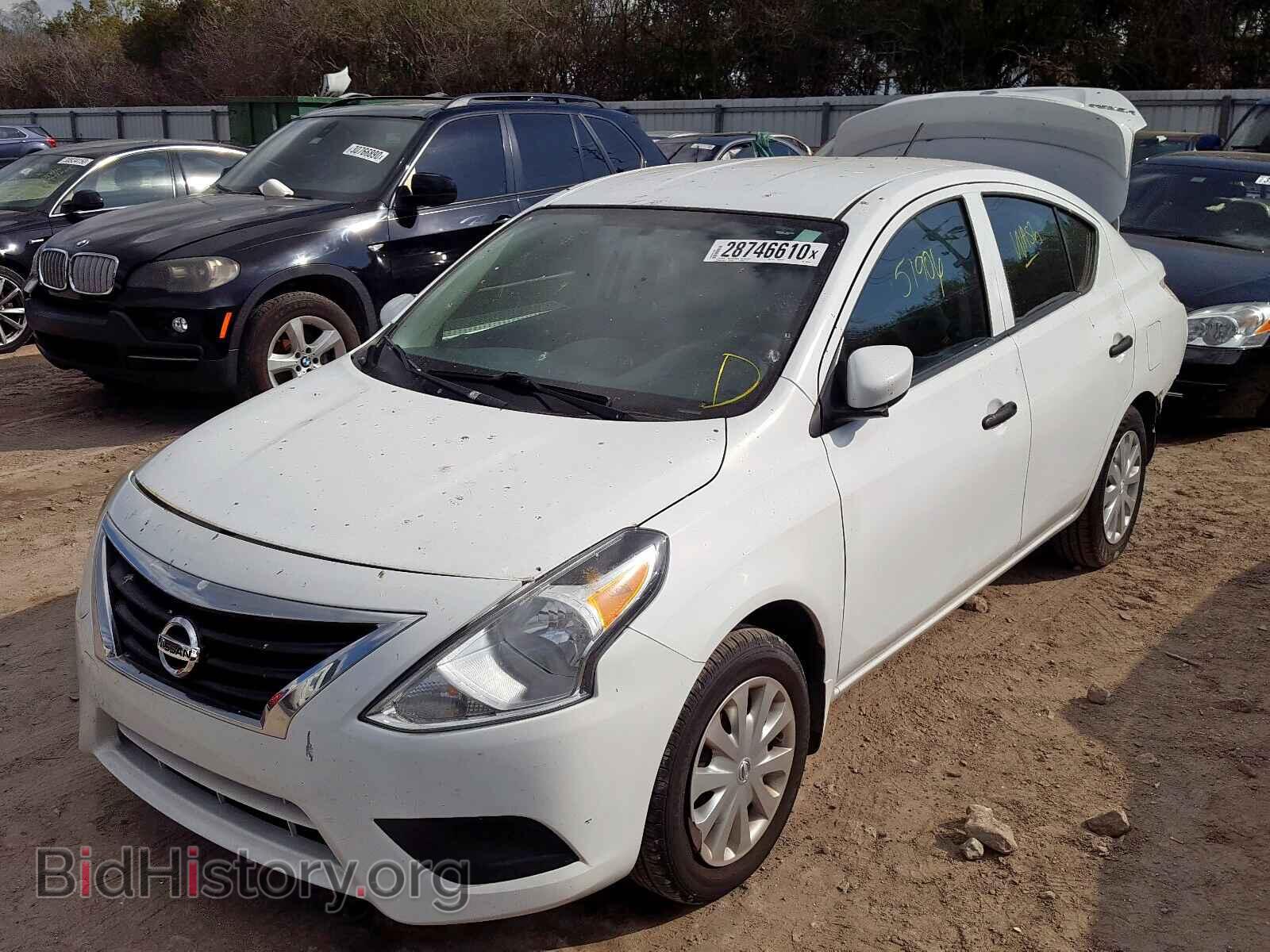 2017 NISSAN VERSA - VIN: 3N1CN7AP7HL833105 - Фото 2