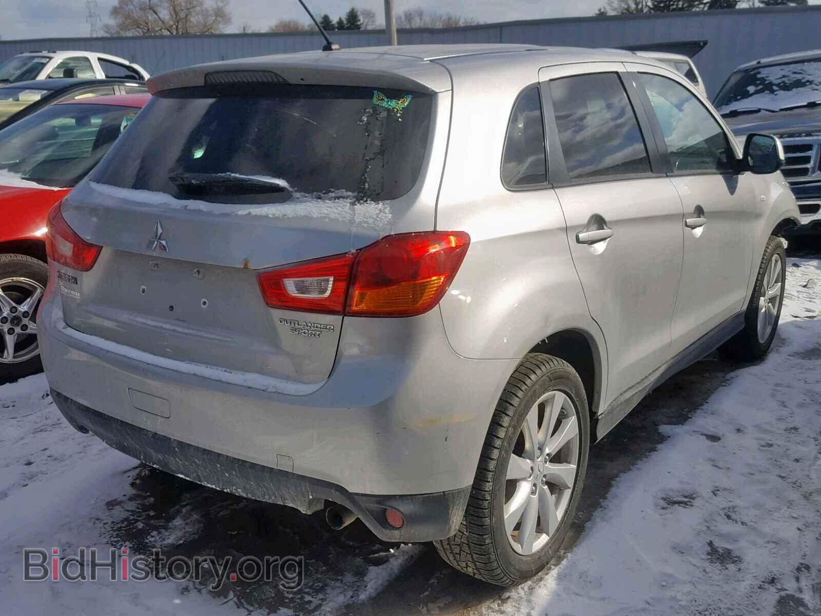 2014 MITSUBISHI OUTLANDER - VIN: 4A4AR3AUXEE012107 - Фото 4
