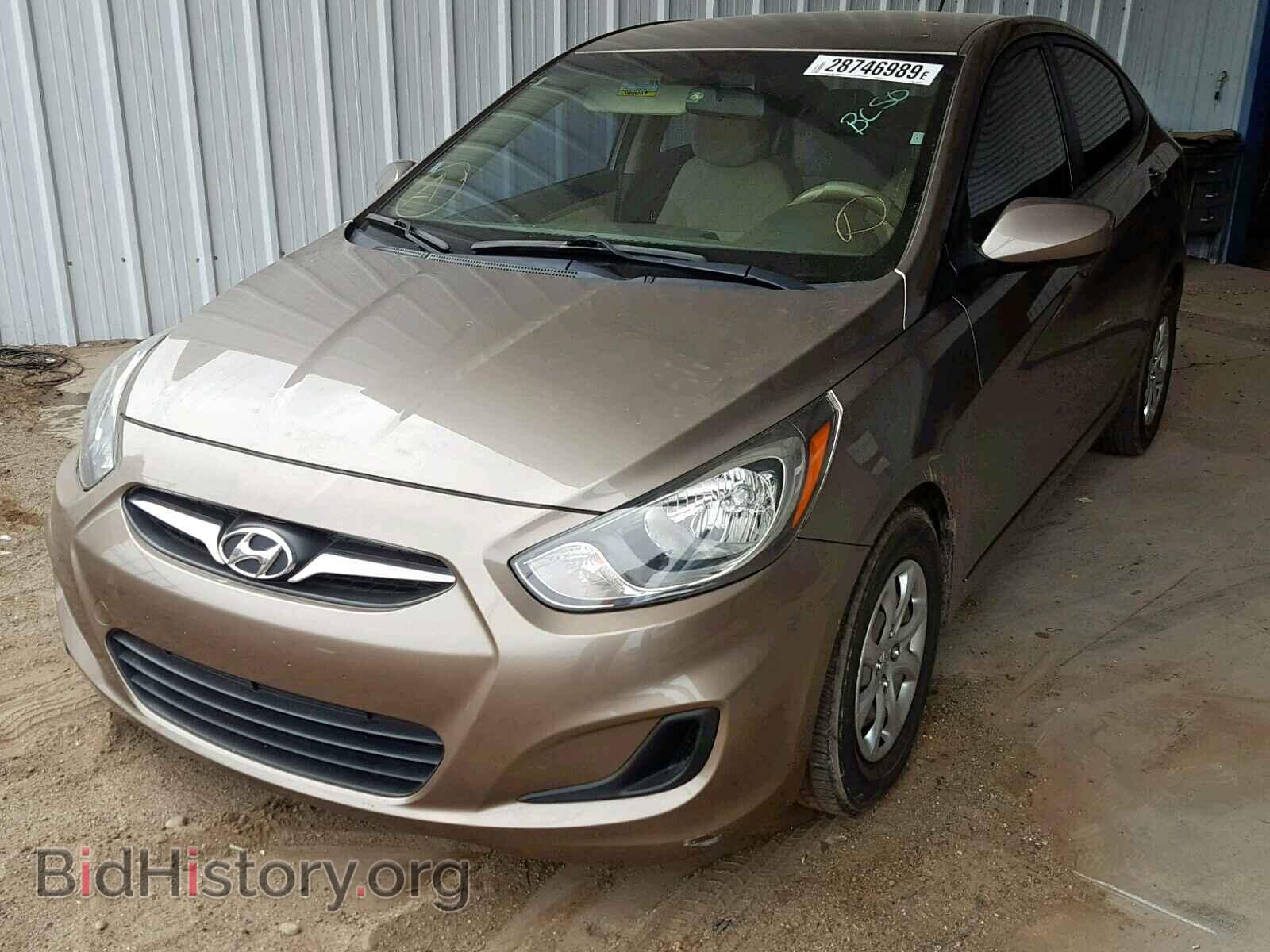 2012 HYUNDAI ACCENT - VIN: KMHCT4AE8CU241237 - Photo 2