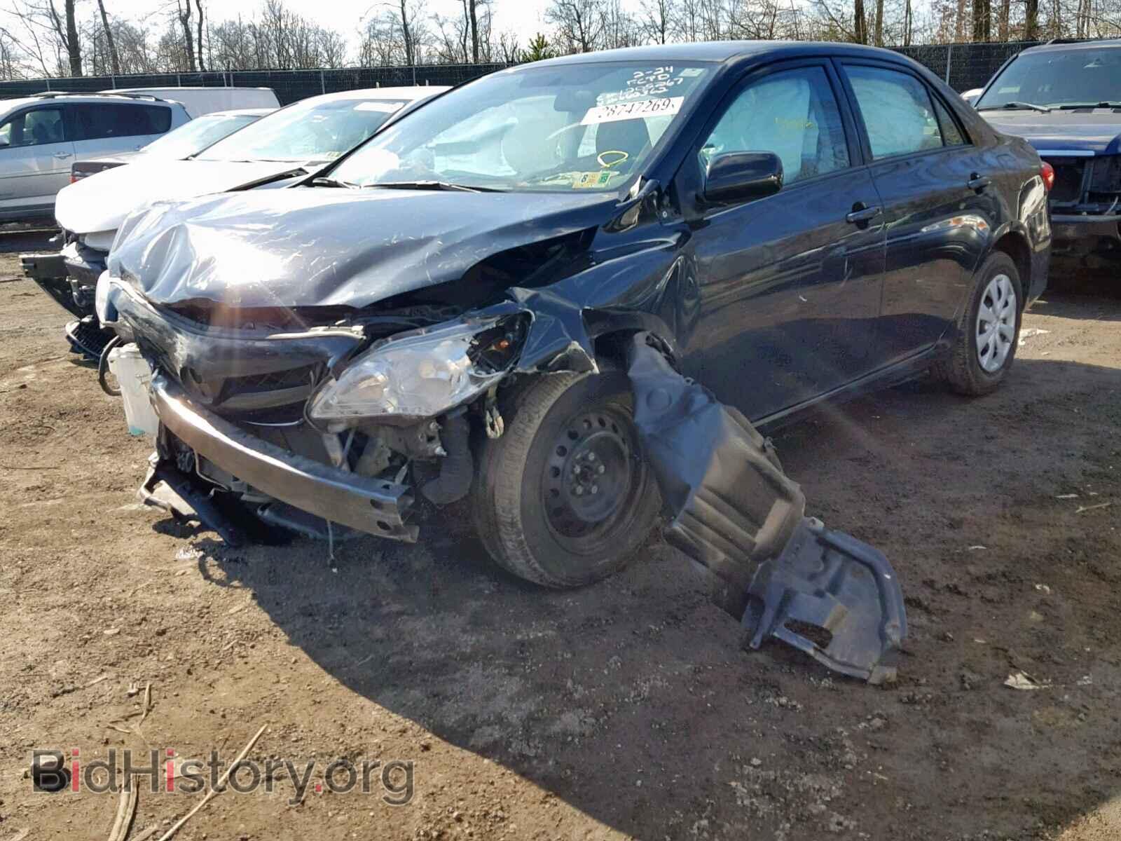2011 TOYOTA COROLLA BA - VIN: 2T1BU4EE2BC663362 - Фото 2
