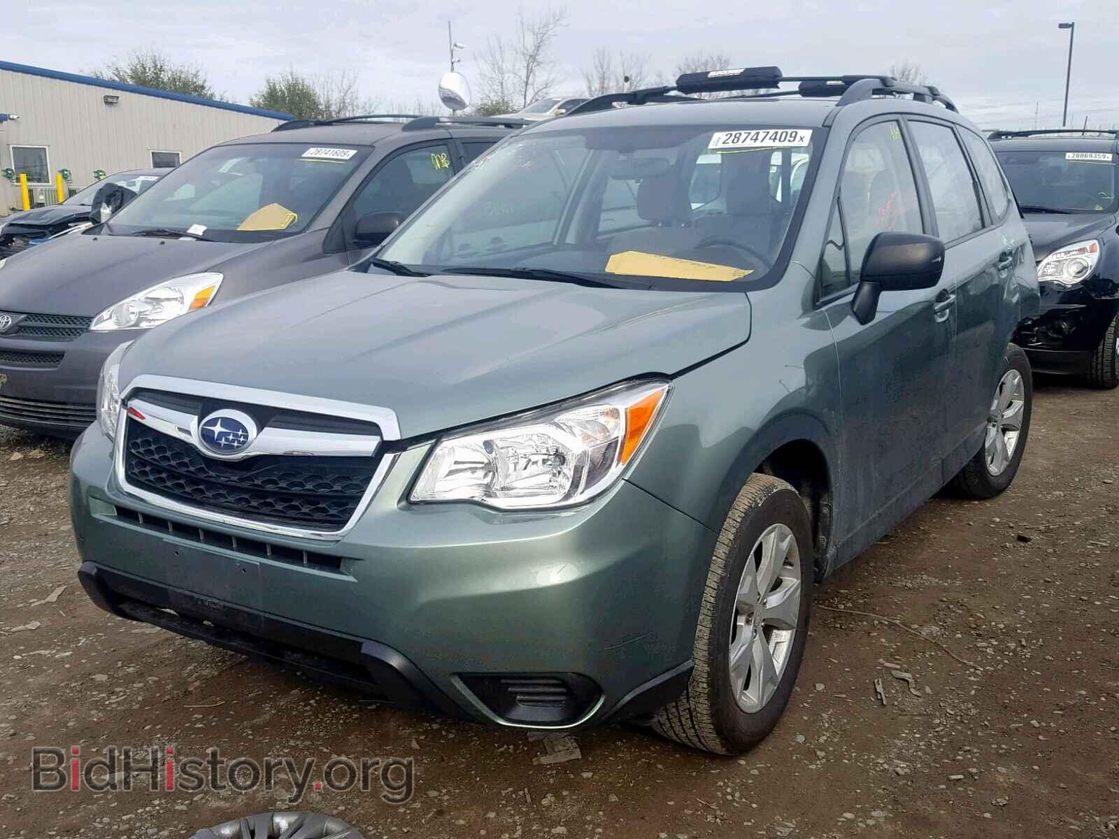 2016 SUBARU FORESTER - VIN: JF2SJABC8GH525288 - Фото 2